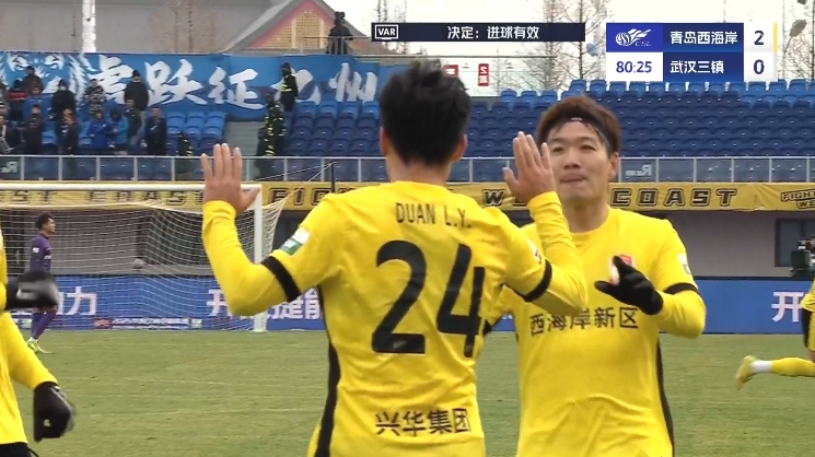  鎖定勝局！高迪頭球中柱段劉愚補射得手，西海岸2-0擴大優勢