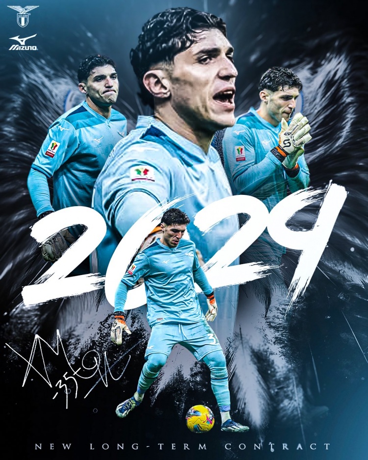  官方：拉齊奧與23歲希臘門將曼達斯續約至2029年
