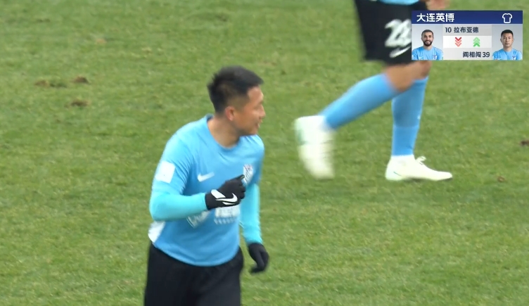  隊長來了！38歲閻相闖替補登場，上演賽季&重返中超首秀！